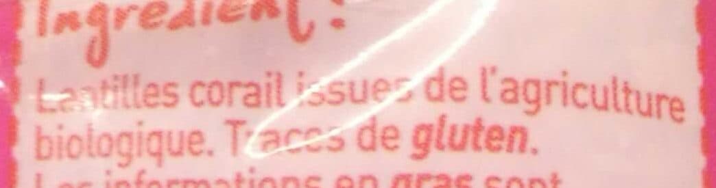 Monoprix Lentilles Corail packshot