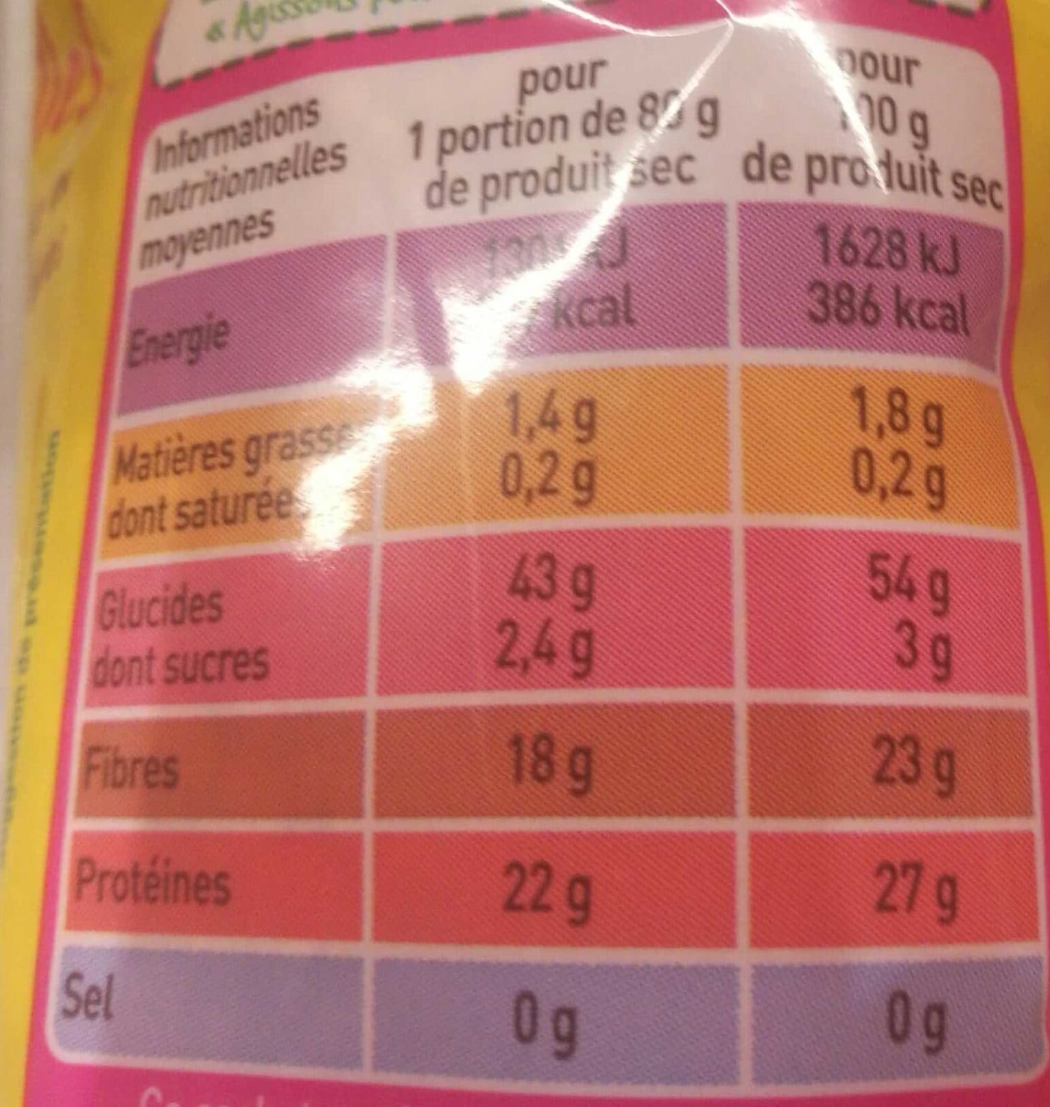 Monoprix Lentilles Corail packshot