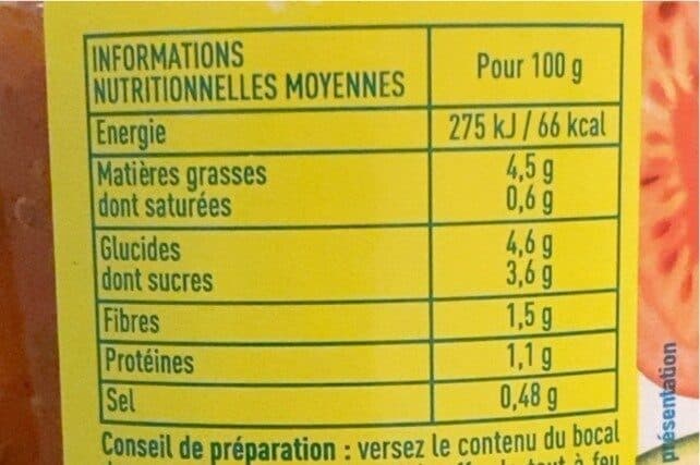MONOPRIX BIO ! Ratatouille packshot