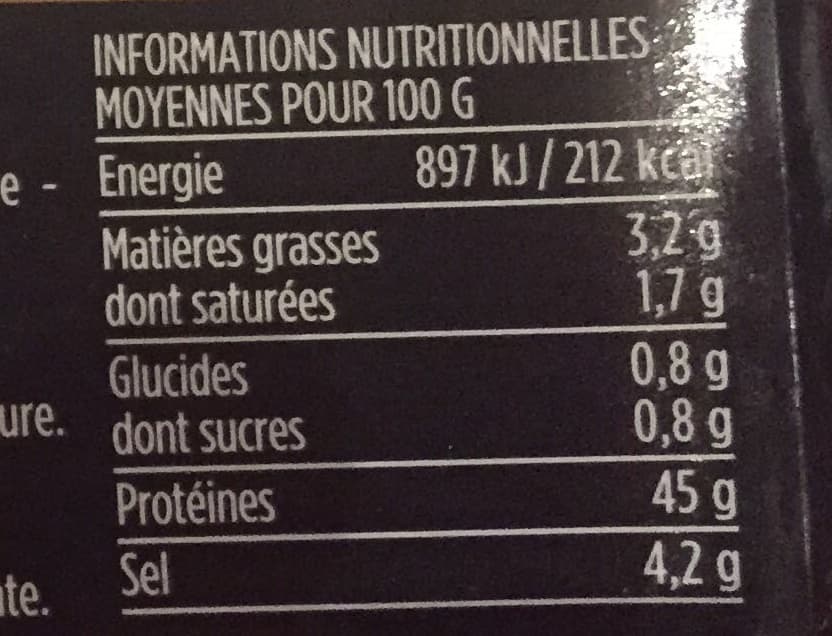 Monoprix Noix de bœuf séchée aux épices et aux aromates packshot