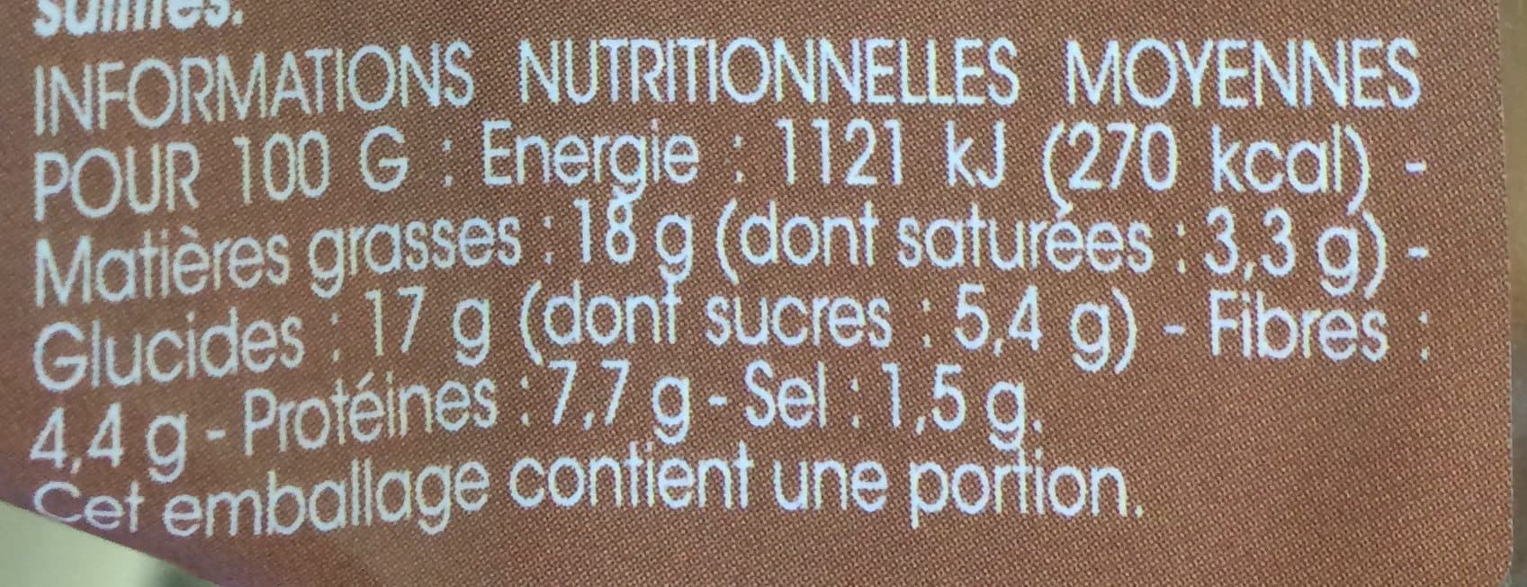 Monop' Daily Petit Cake à la Courgette et a la Carotte packshot