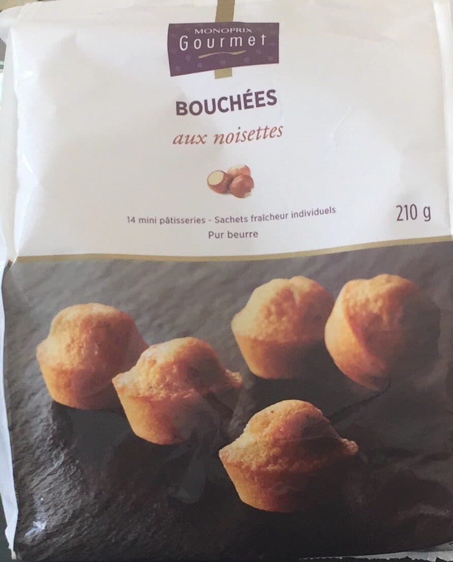Monoprix Gourmet Bouchées aux noisettes packshot