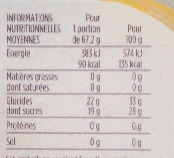 monoprix Sorbet mangue packshot