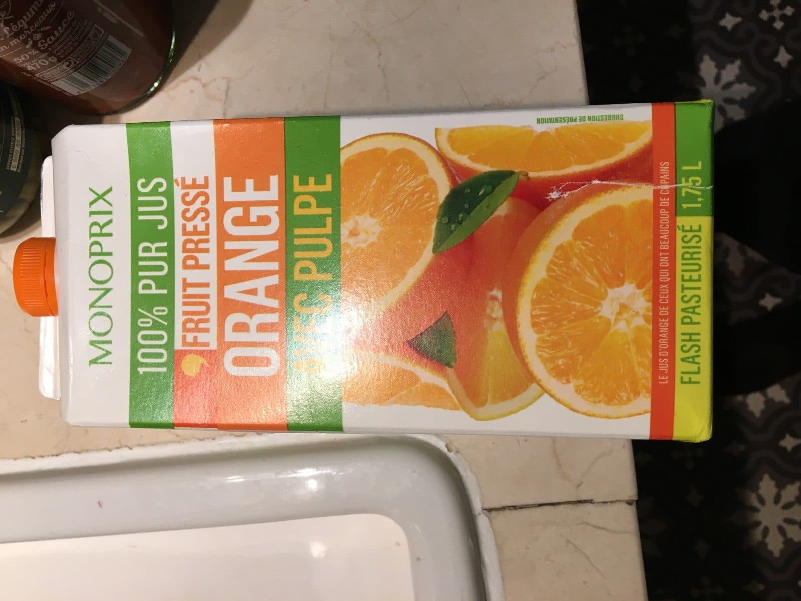 Monoprix Jus d'orange packshot