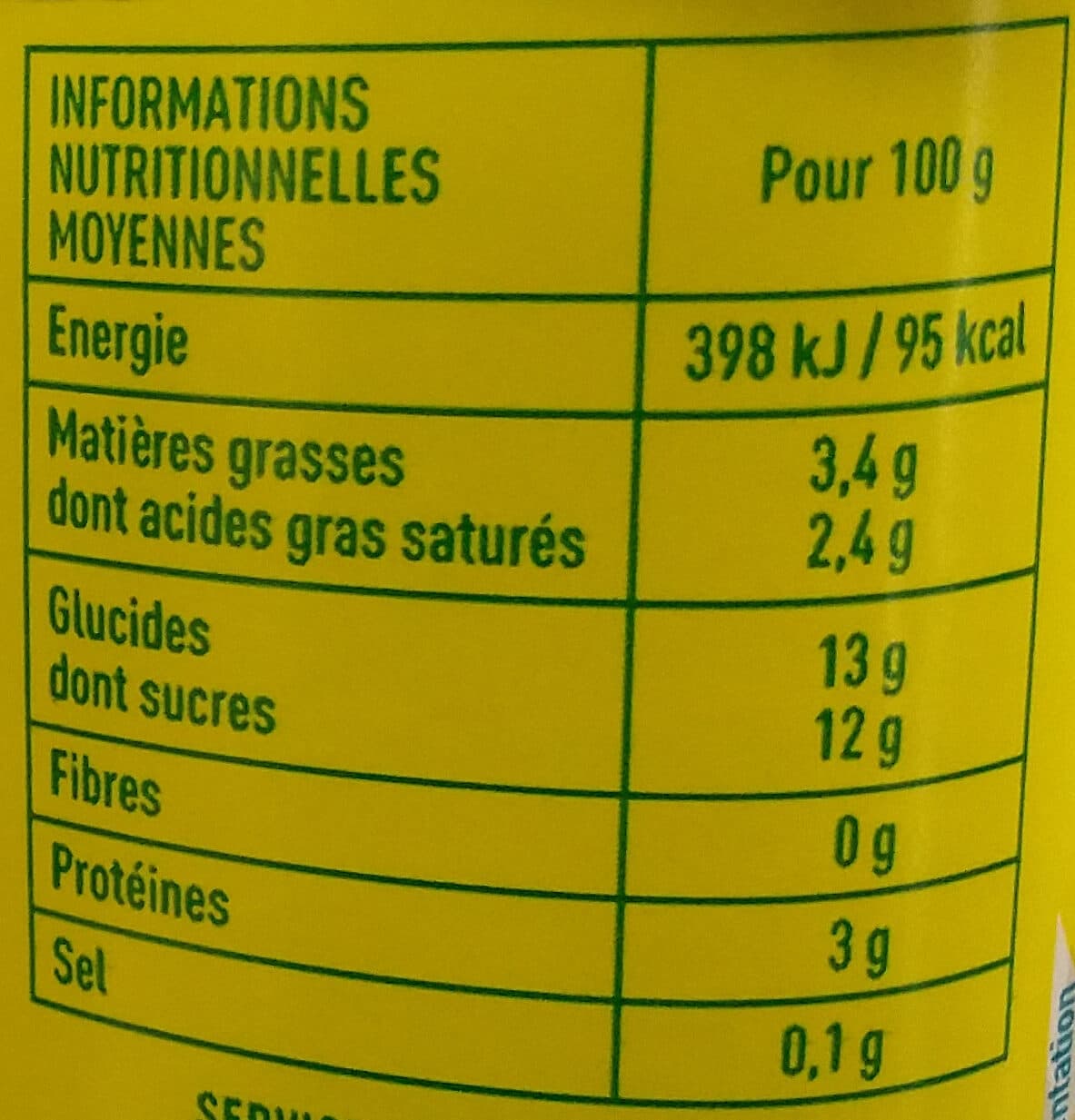 Monoprix Yaourt à la vanille packshot