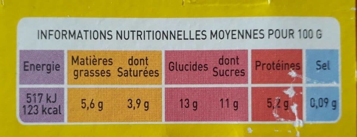 Monoprix Petits fromages frais aux fruits packshot