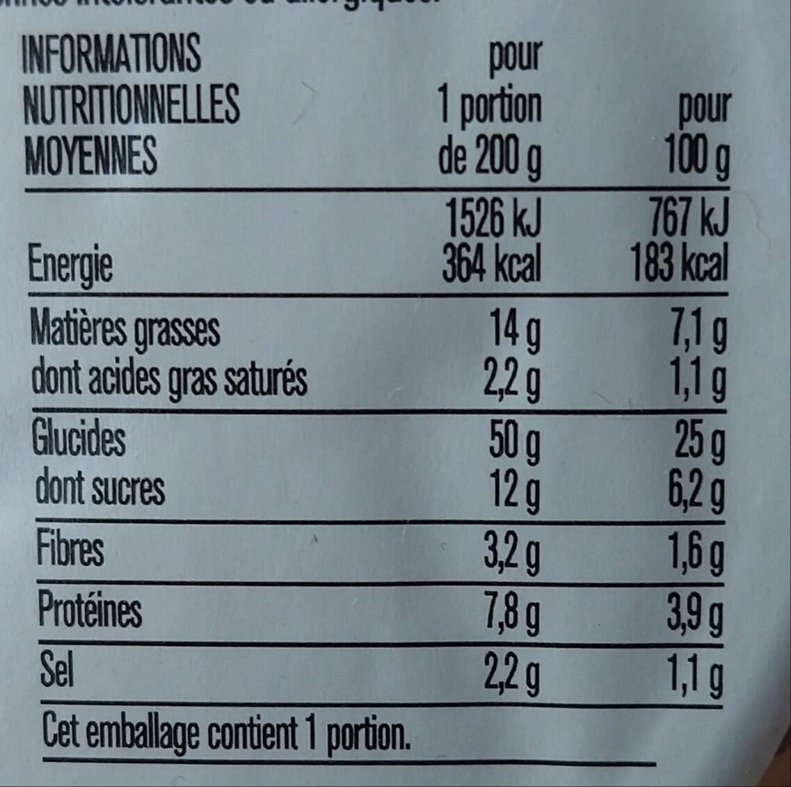 Monoprix Taboulé à l'huile d'olive packshot
