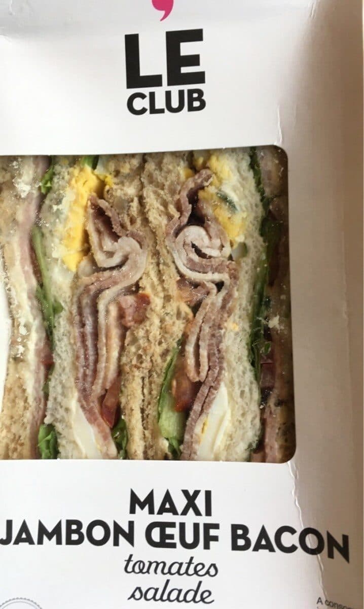 Dailymonop Le Club Oeuf Jambon Bacon packshot