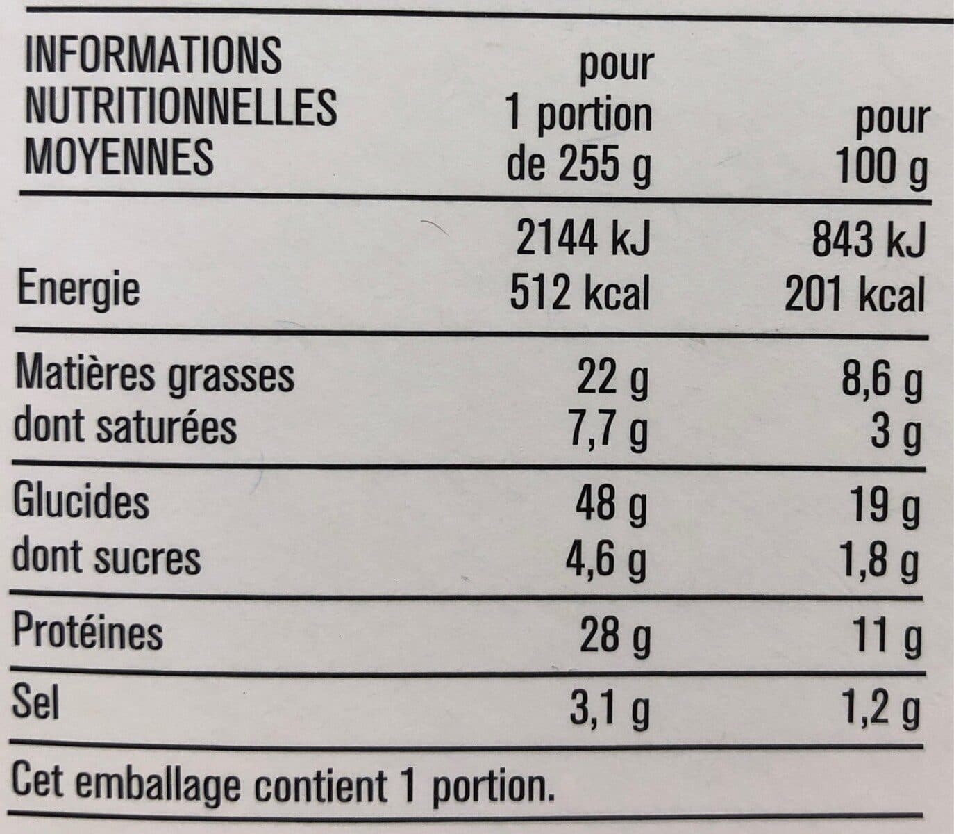 Dailymonop Le Club Oeuf Jambon Bacon packshot
