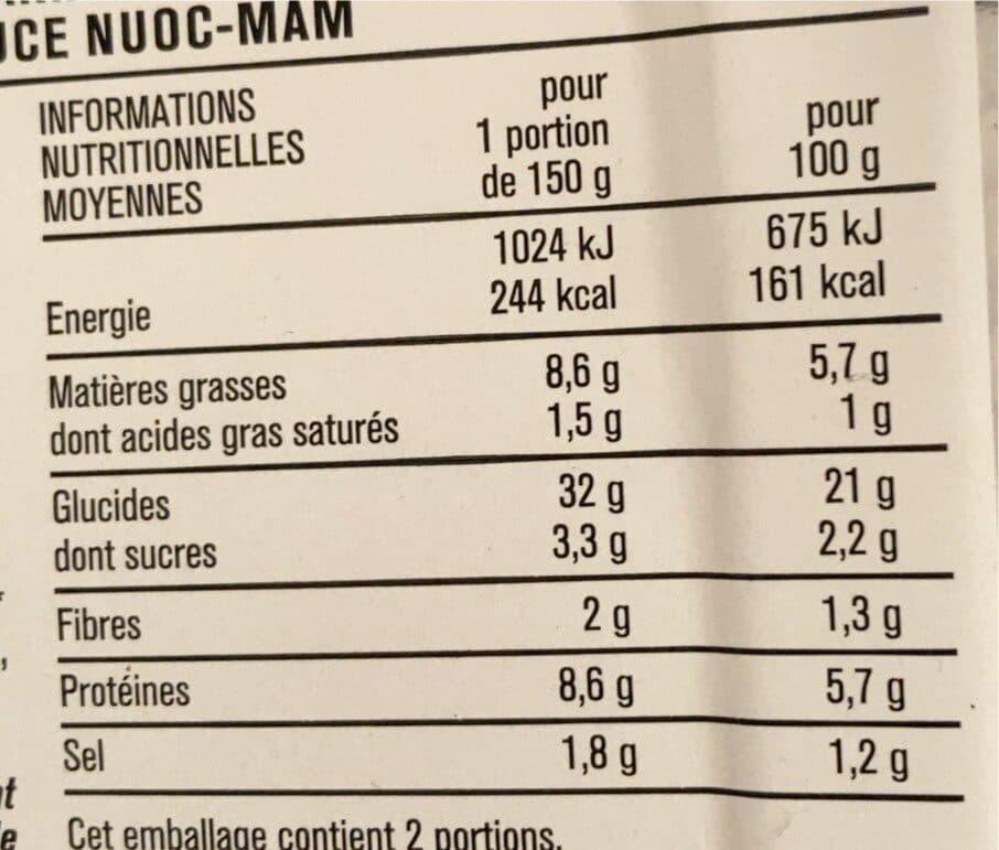 Monoprix Nems au poulet avec sauce nuoc-mâm packshot