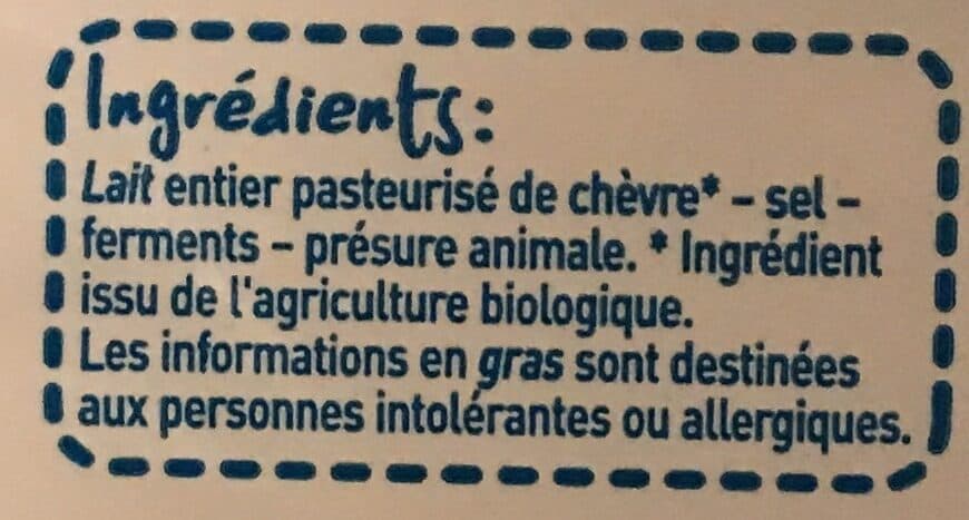 MONOPRIX BIO ! Bûche de chèvre coeur fondant packshot