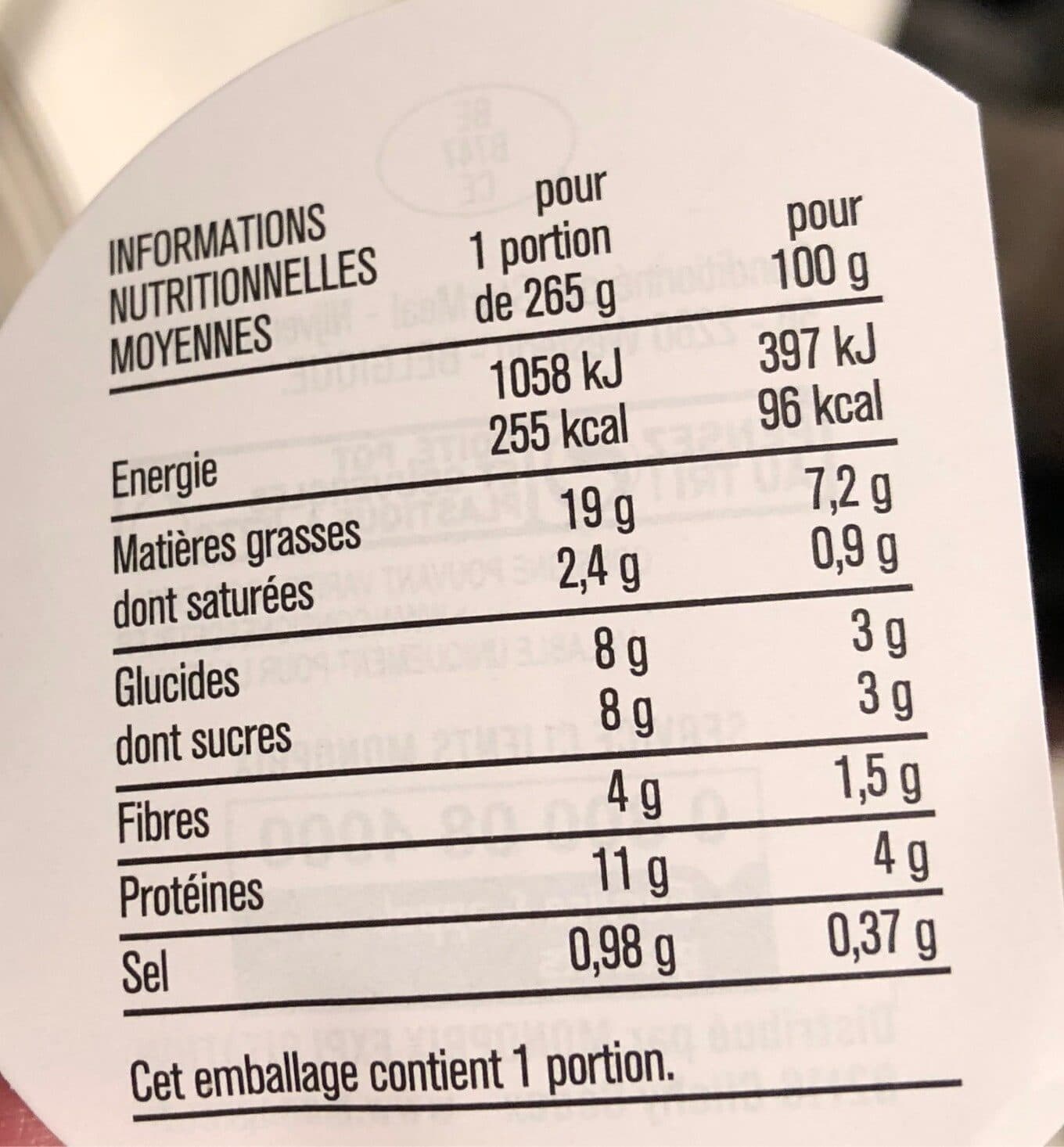 Monoprix Le Classique Grande Salade de Crudités Poulet Oeuf packshot