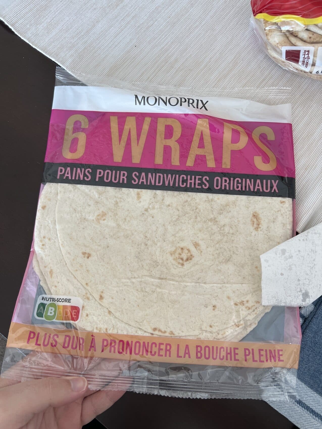 Monoprix 6 Wraps packshot