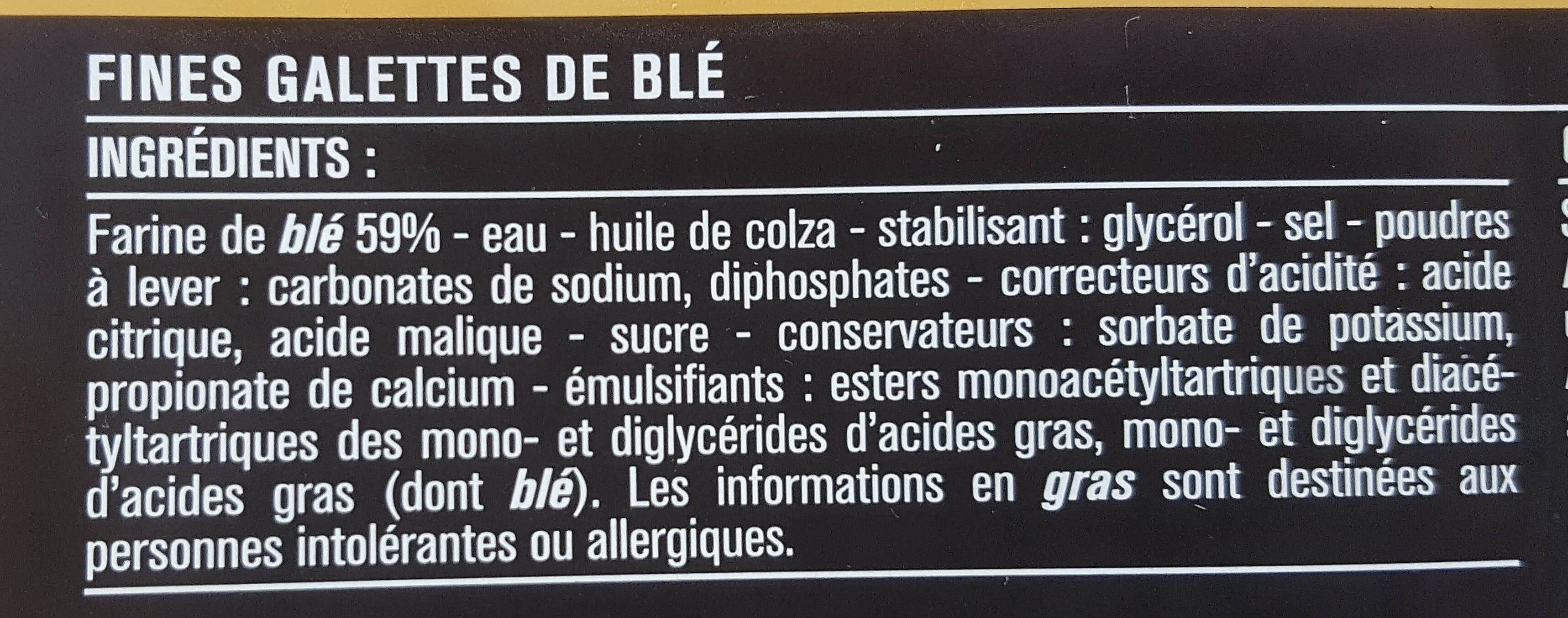 Monoprix 6 Wraps packshot