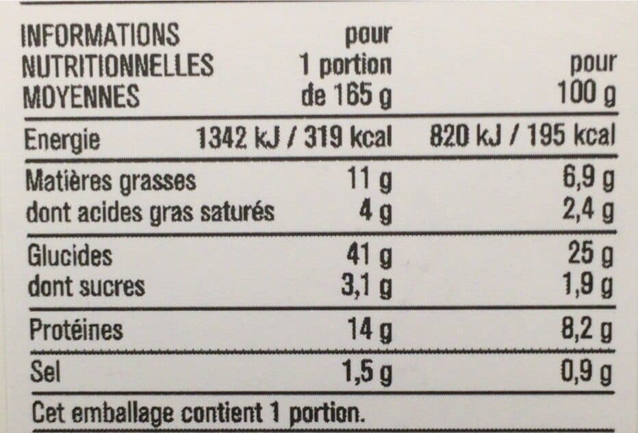 Monoprix Poulet Crudités packshot