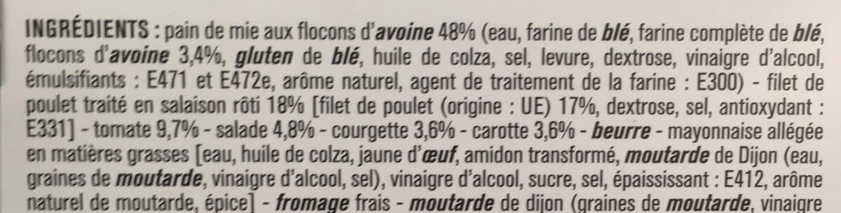 Monoprix Trio poulet crudites packshot