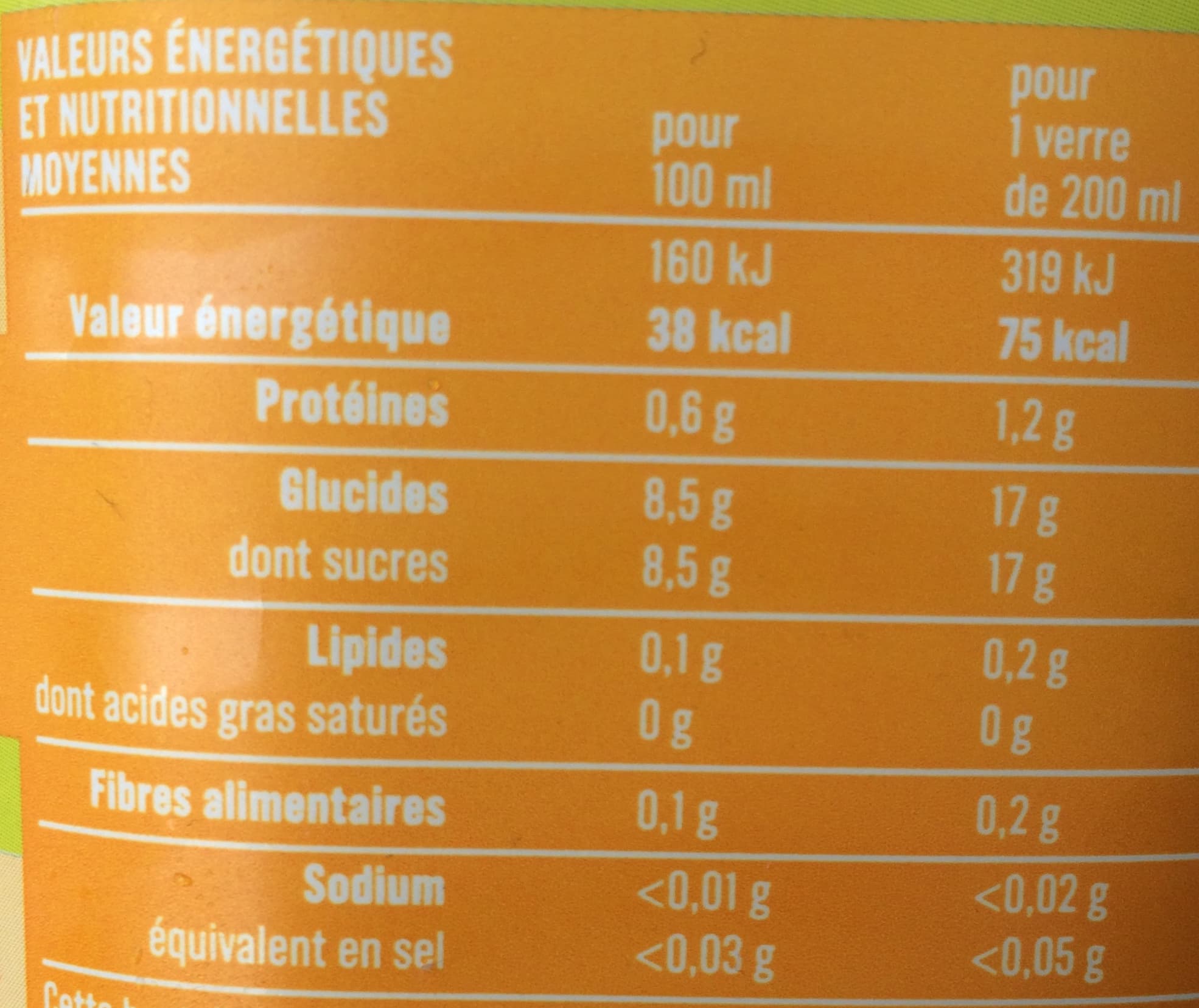 Monoprix 100 % Pur Jus, Pamplemousse Blanc packshot