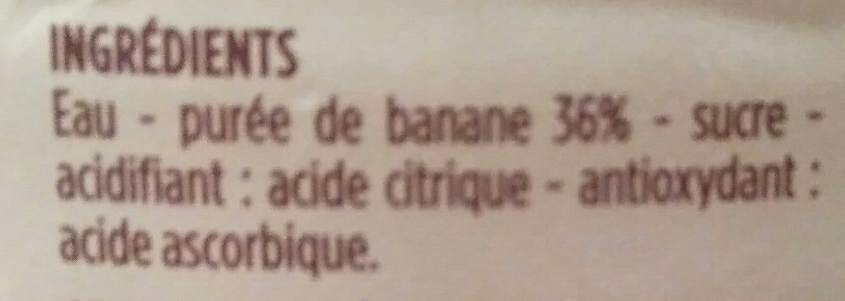 Monoprix Nectar gourmand Banane packshot