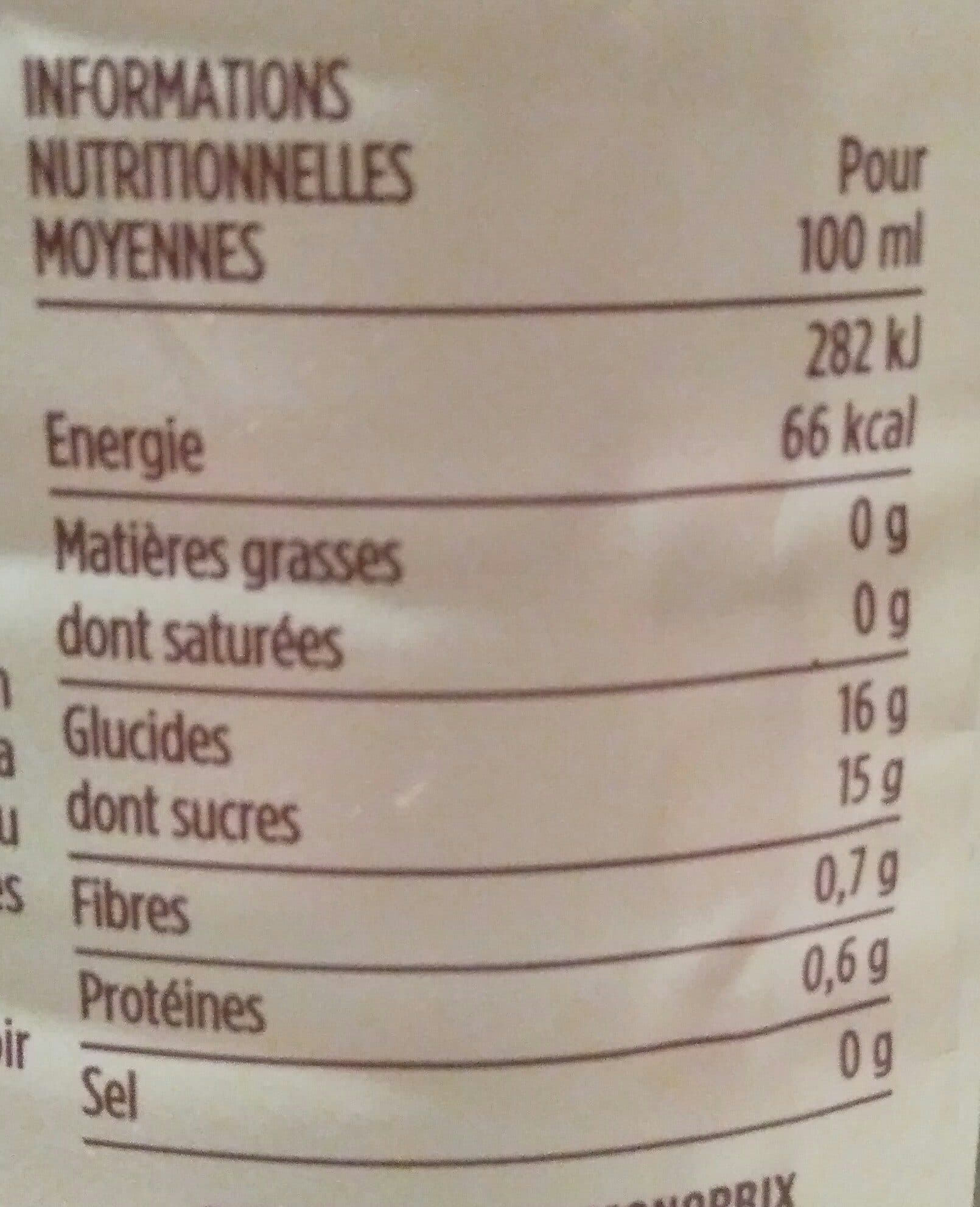 Monoprix Nectar gourmand Banane packshot