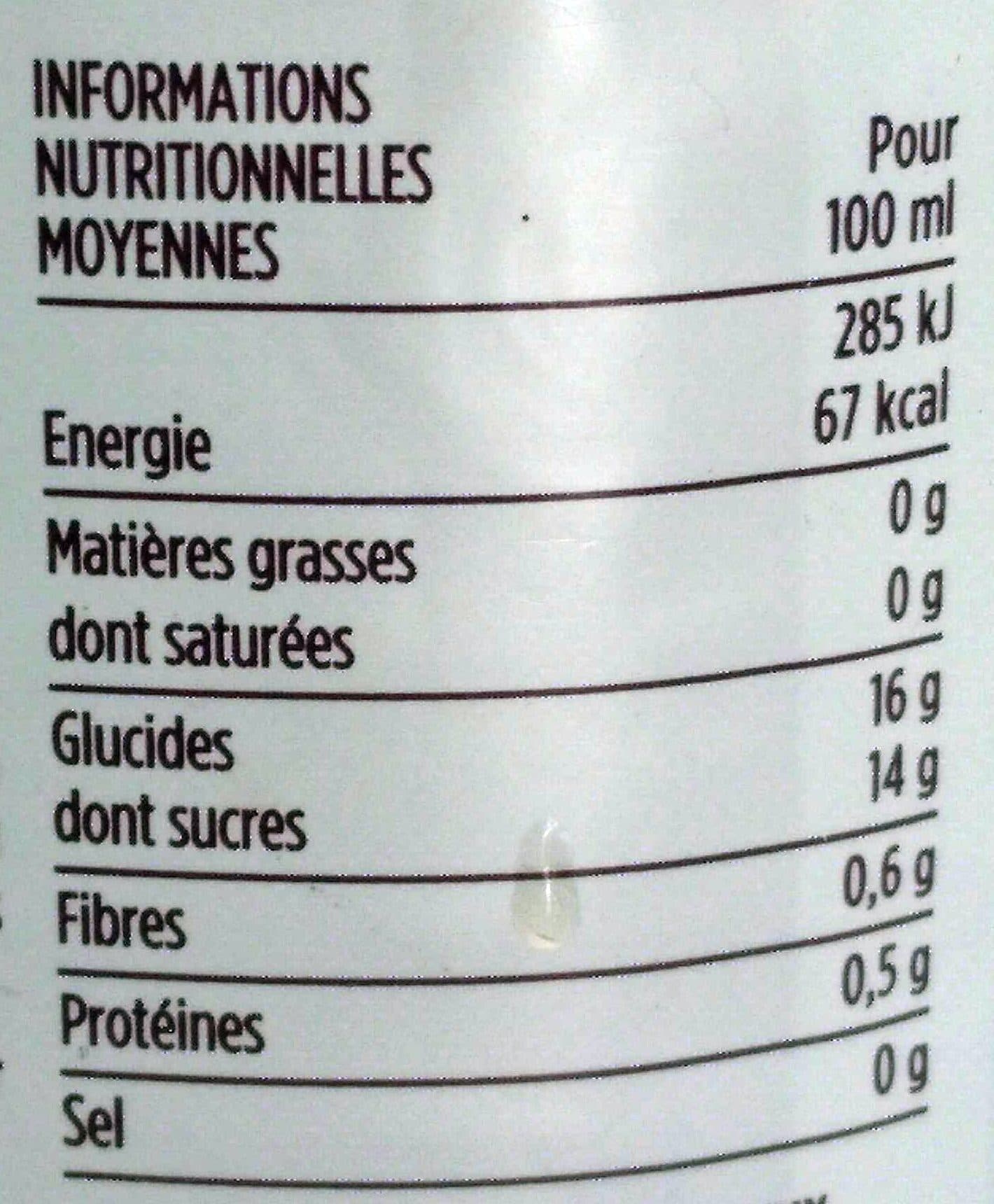 Monoprix Gourmet Nectar gourmand mangue origine Pérou packshot