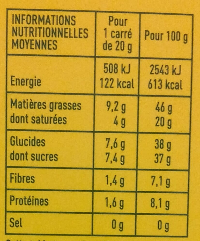 MONOPRIX BIO ! Chocolat noir aux Noisettes entières Bio packshot