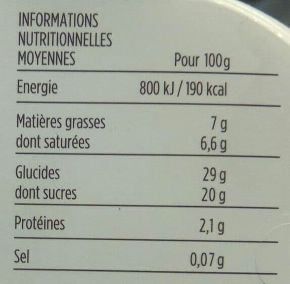 Monoprix Sorbet plein fruit à la noix de coco râpée packshot
