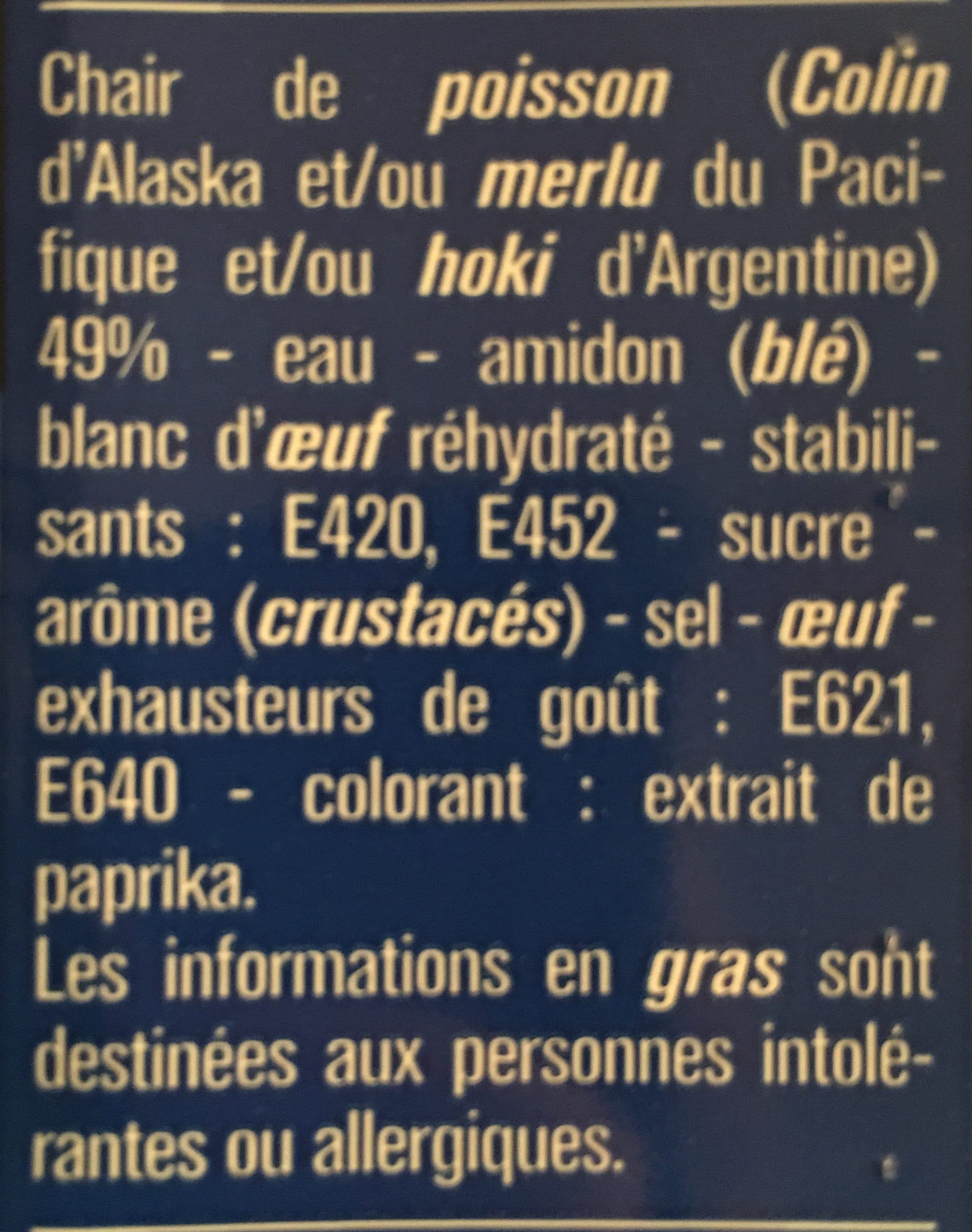 Monoprix Bâtonnets de crabe packshot