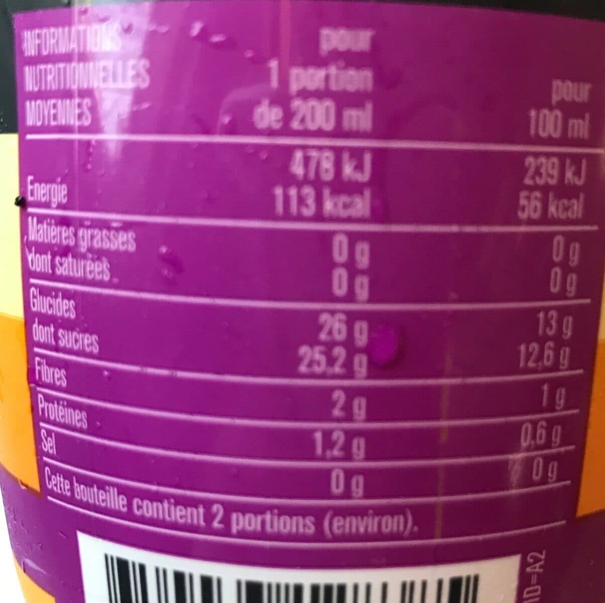 Monoprix Smoothie Ananas Mangue Passion packshot