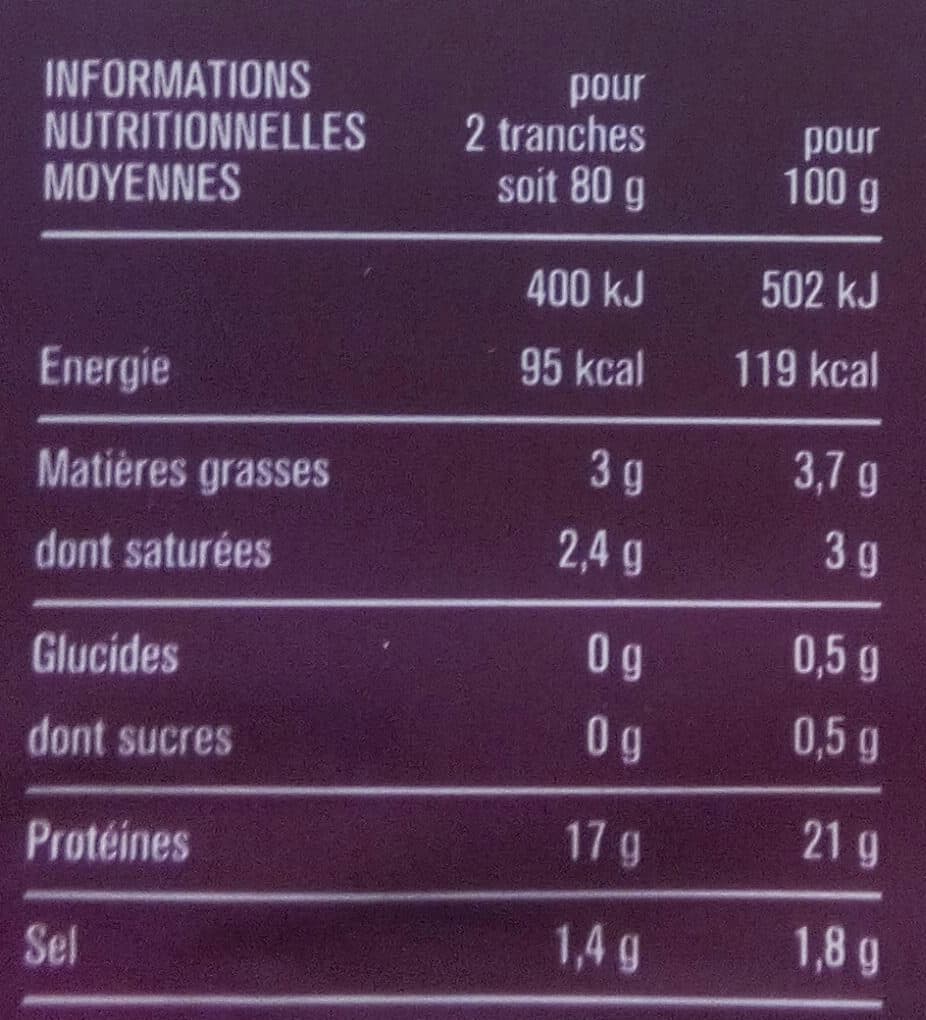 Monoprix Jambon supérieur avec couenne, VPF packshot