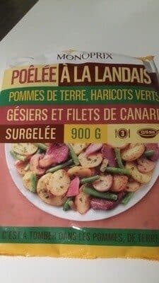 Monoprix Poêlée à la landaise packshot