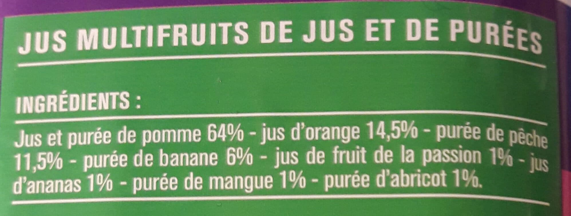 Monoprix Pur jus multifruits packshot
