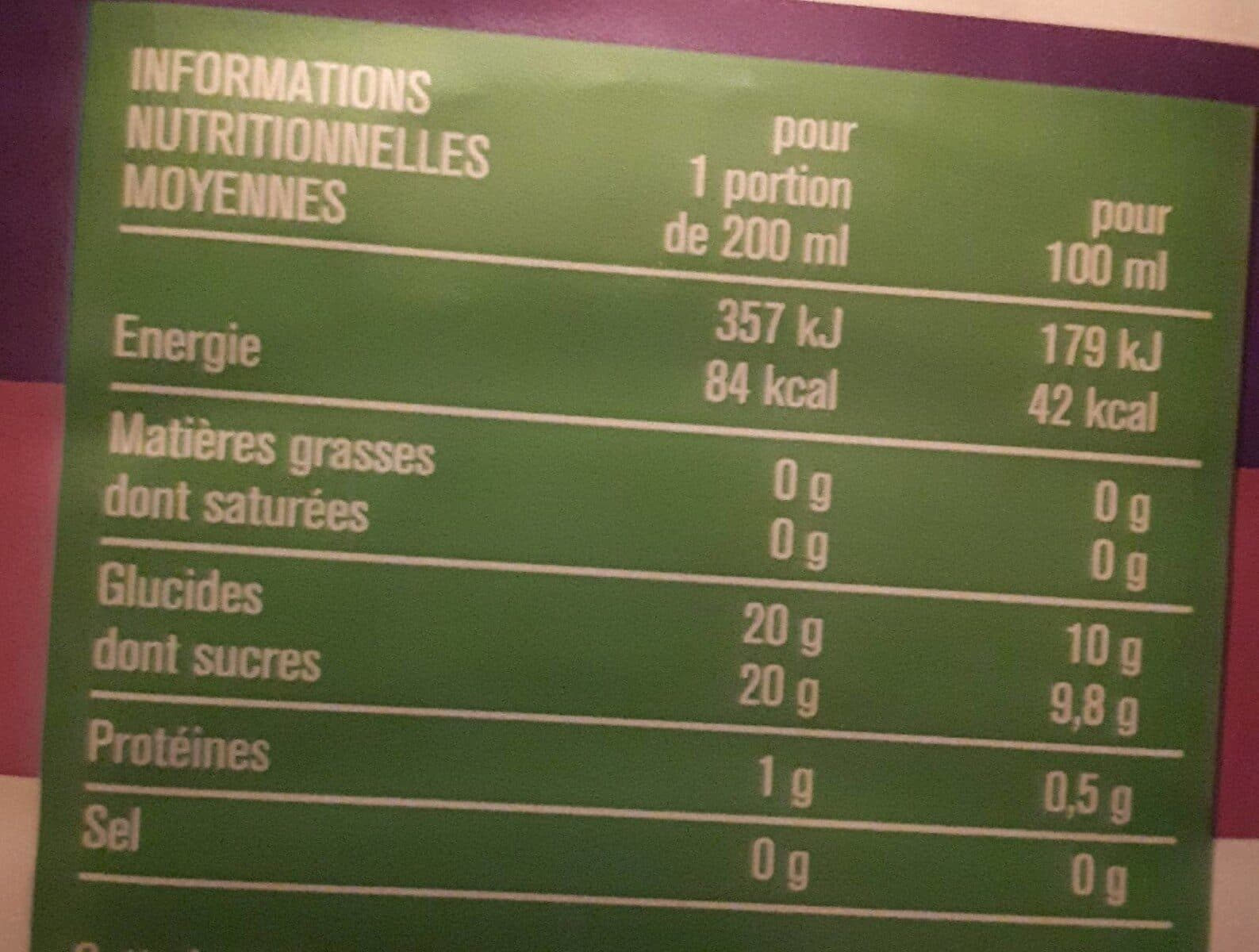 Monoprix Pur jus multifruits packshot