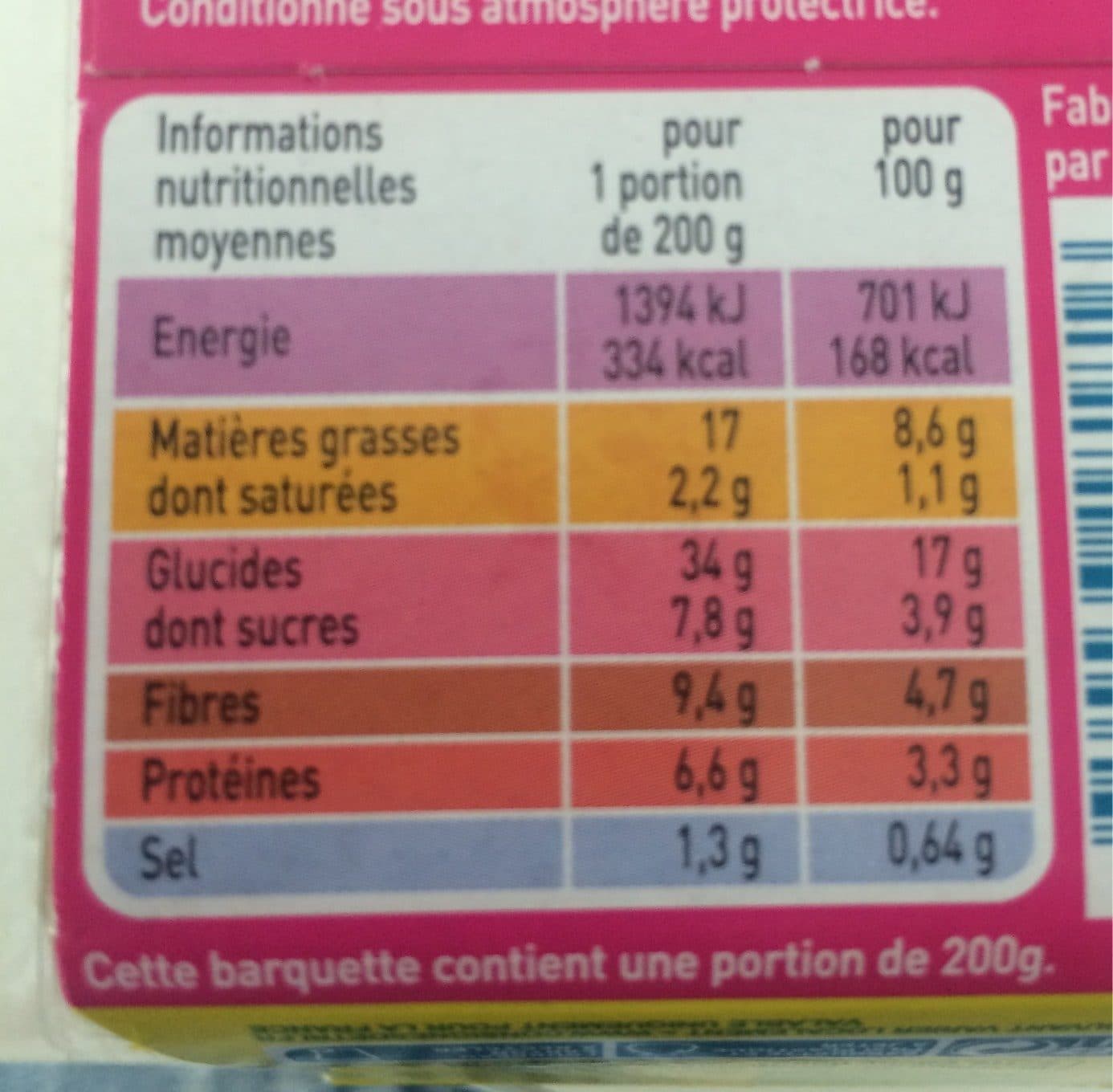 Monoprix Quinoa aux Légumes du Soleil packshot