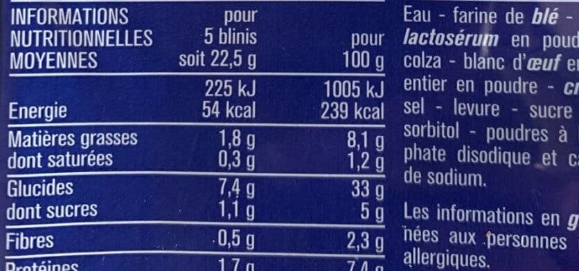Monoprix Blinis cocktail moelleux packshot
