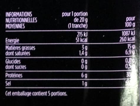 Monoprix Jambon sec des Pyrénées packshot
