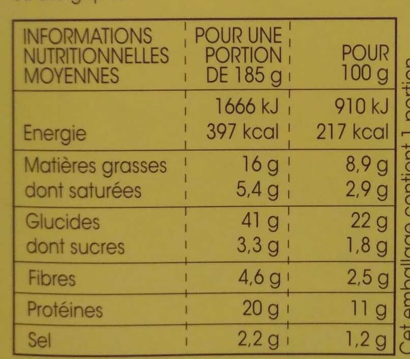 Monop' daily Le Club Jambon, Œuf, Bacon packshot