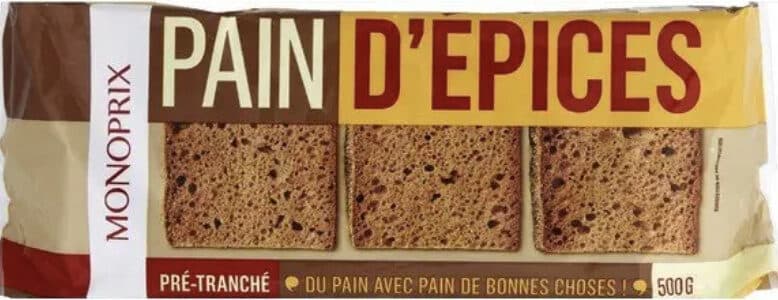 Monoprix Pain d'épices packshot