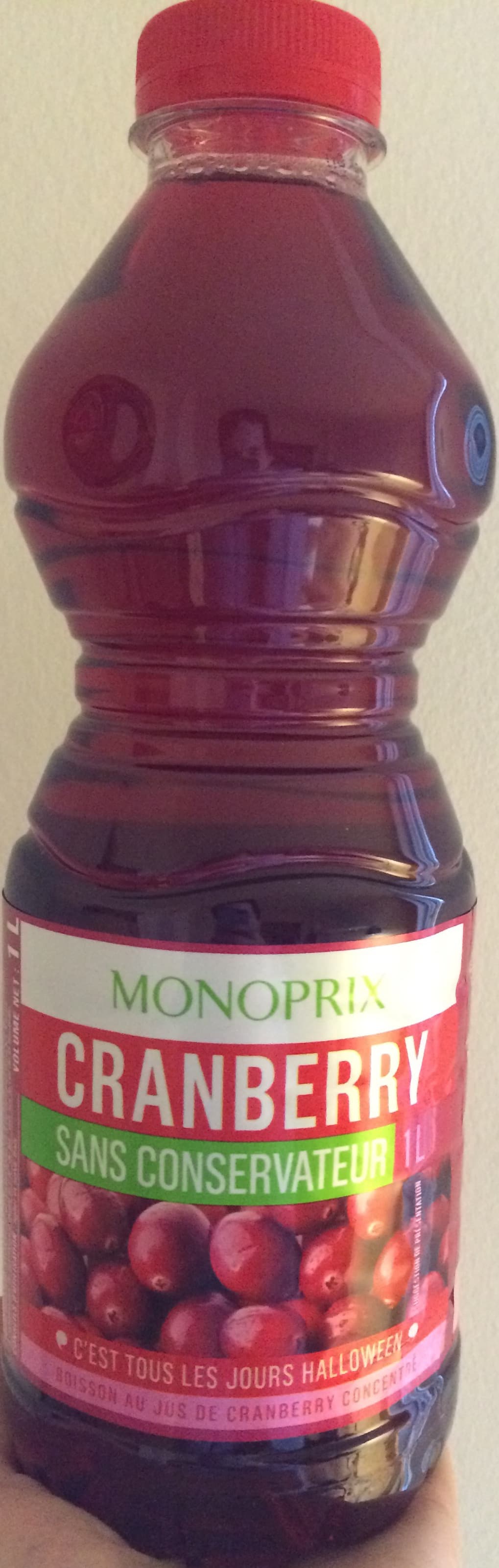 Monoprix Cranberry packshot