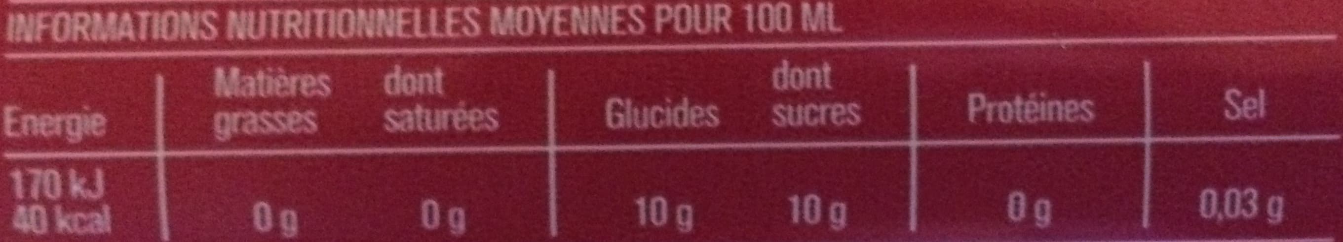 Monoprix Cranberry packshot