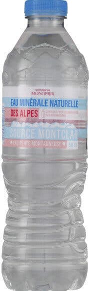monoprix Eau minérale naturelle des Alpes packshot