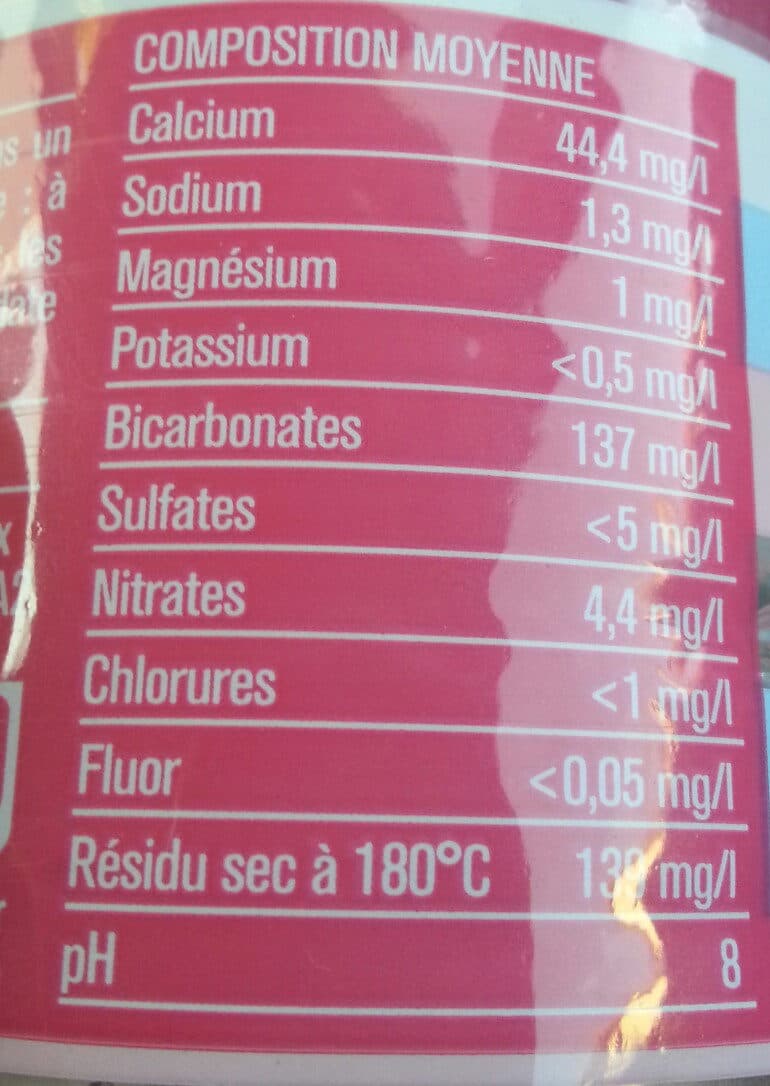 monoprix Eau minérale naturelle des Alpes packshot