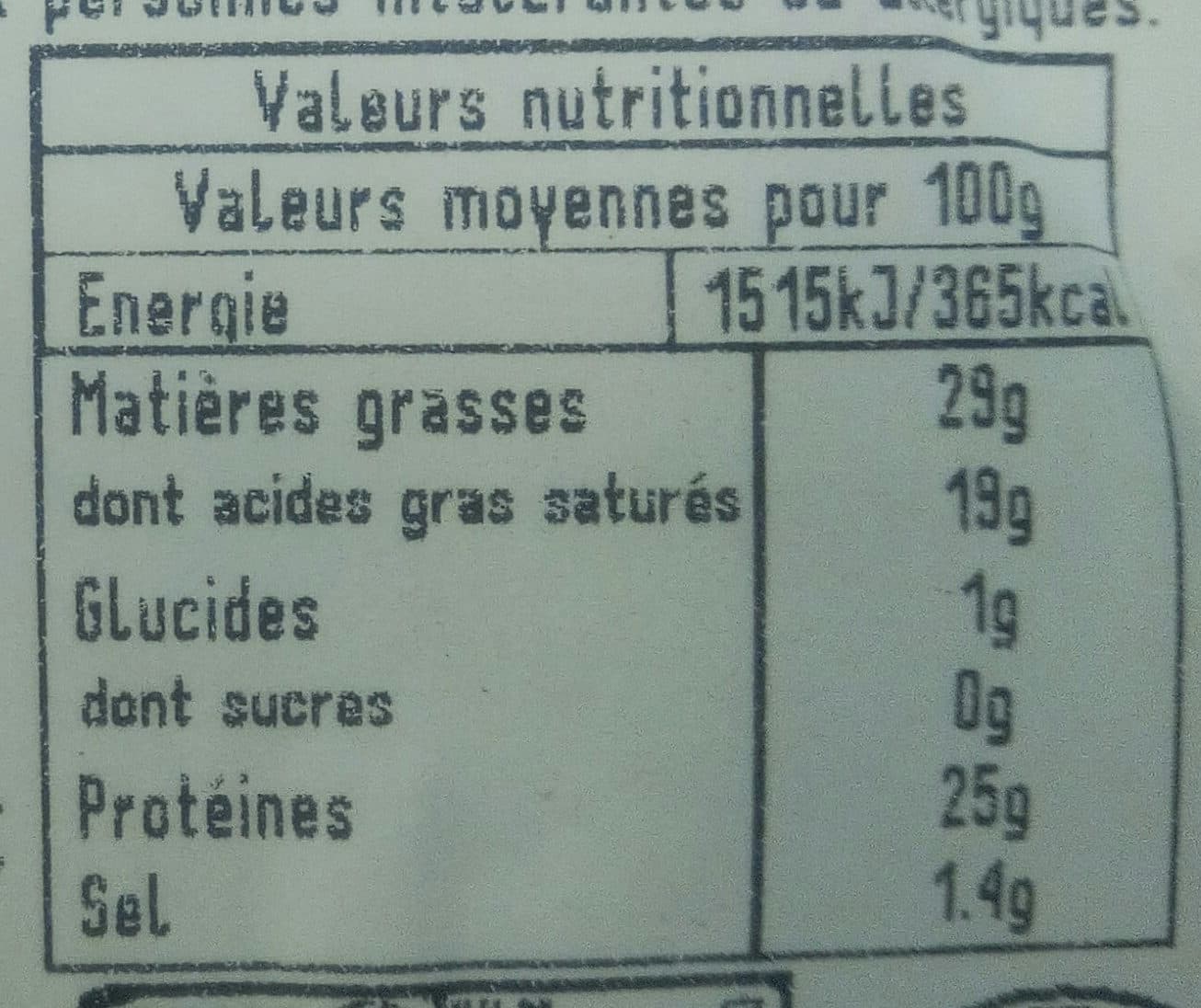 Monoprix Tomme de Savoie packshot