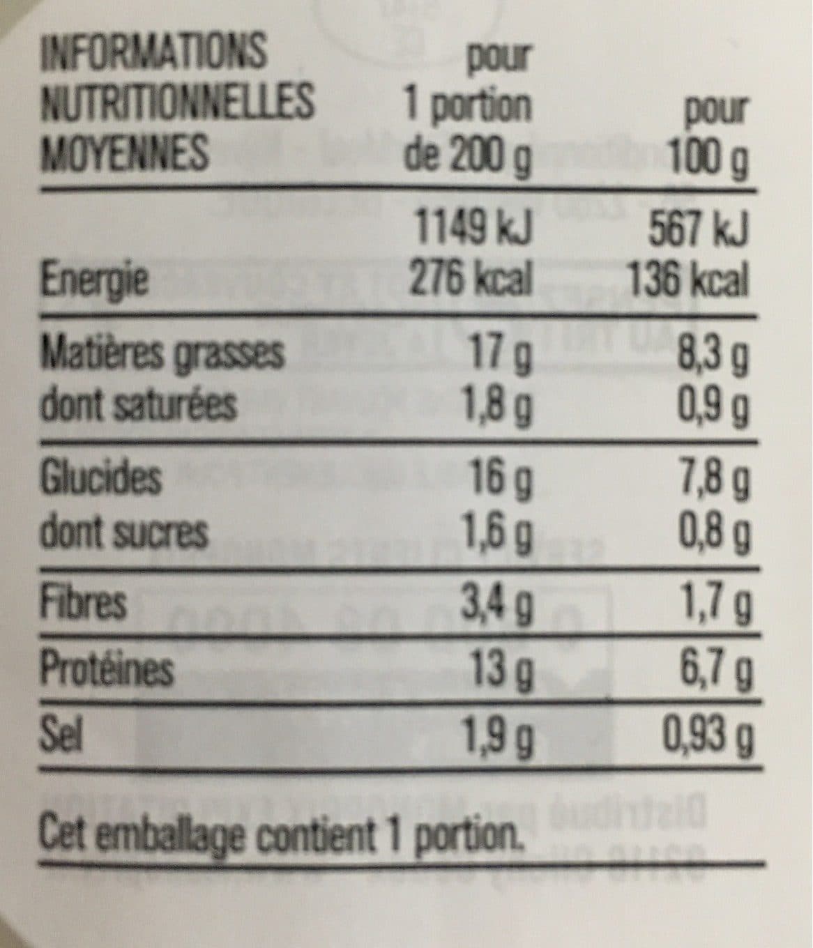 Monoprix La salade pommes de terre packshot