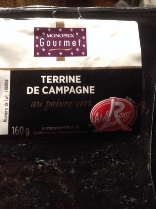 Monoprix Terrine De Campagne packshot