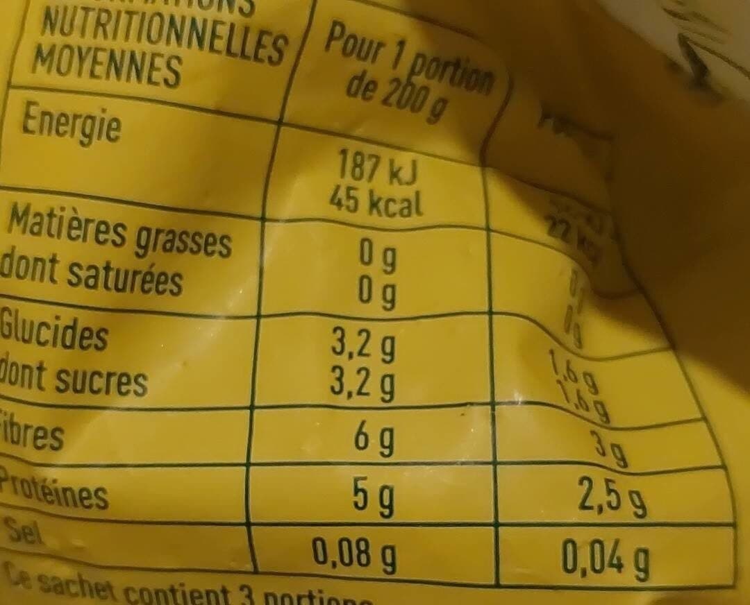 Monoprix Brocolis en fleurettes surgelés packshot