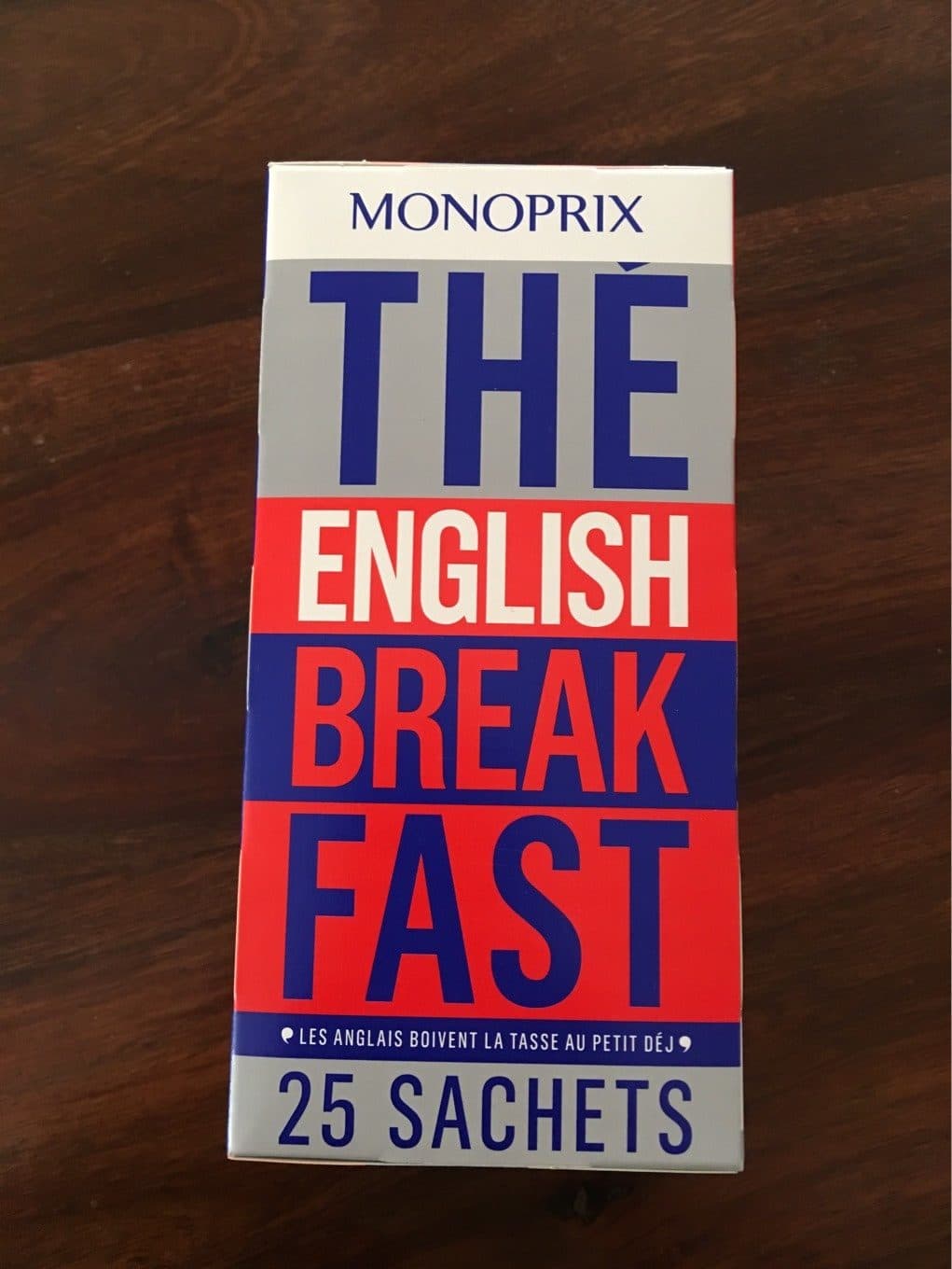 Monoprix Thé english breakfast packshot