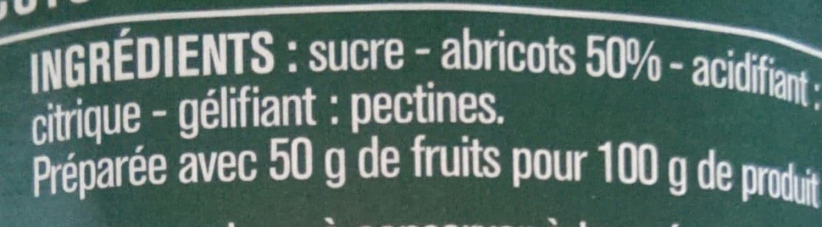 Monoprix Confiture extra abricots packshot