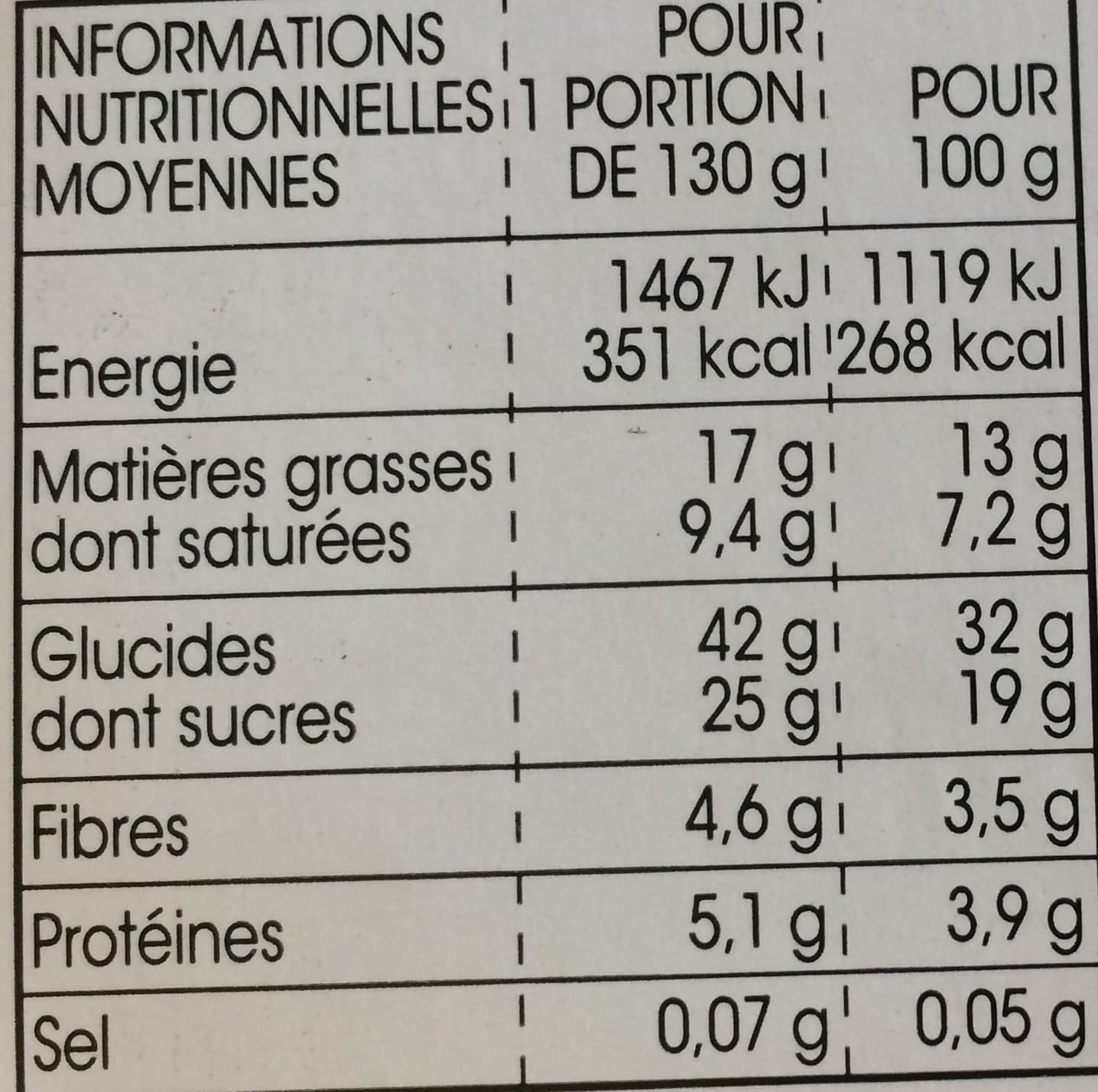 monop'daily Tartelette Pomme packshot