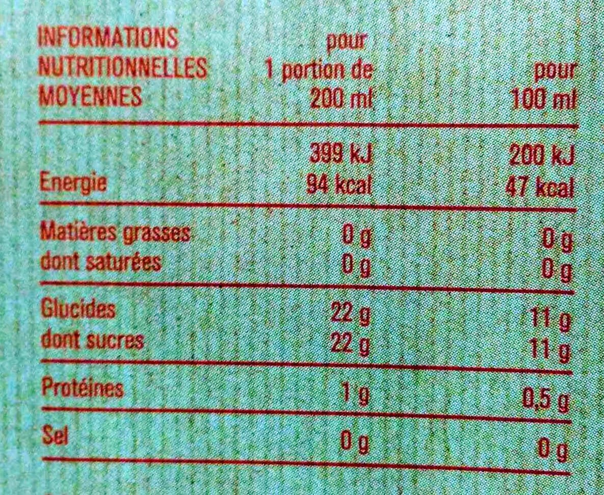 Monoprix Jus de pomme à base de concentré packshot