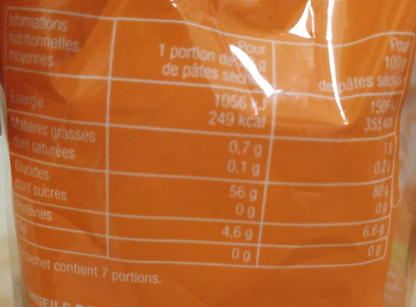 Monoprix Penne à base de maïs et riz sans gluten packshot